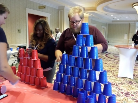 Buzzed™ Tower Ultimate Block-stacking Challenge Drinking Game